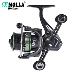 Carrete Spinning Metal 7:1 Superligero Resistente Agua – Pesca Mar