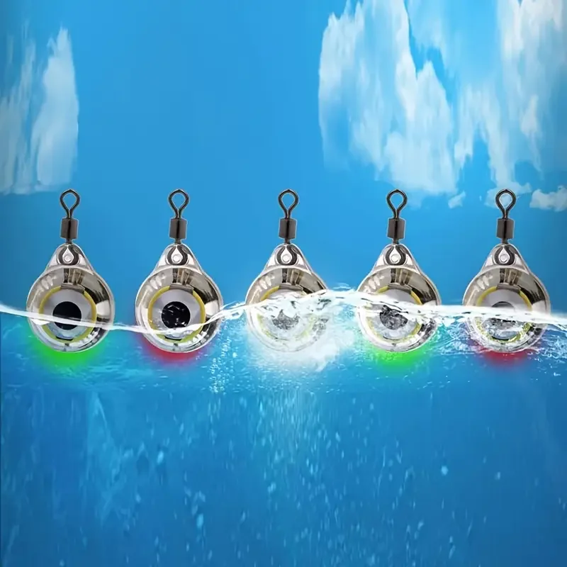 Luces de pesca subacuáticas portátiles con iluminación para cebo - imagen 5