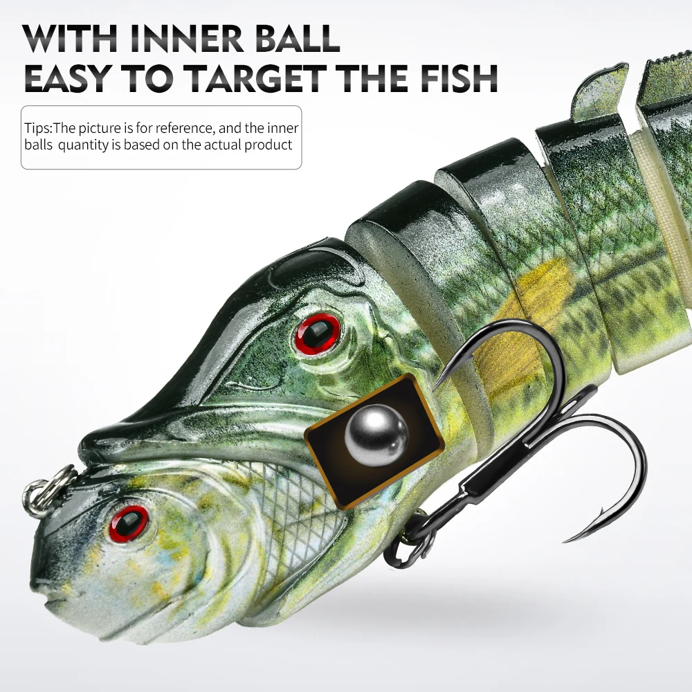 Crankbait articulado Proberos rígido para pesca - imagen 5