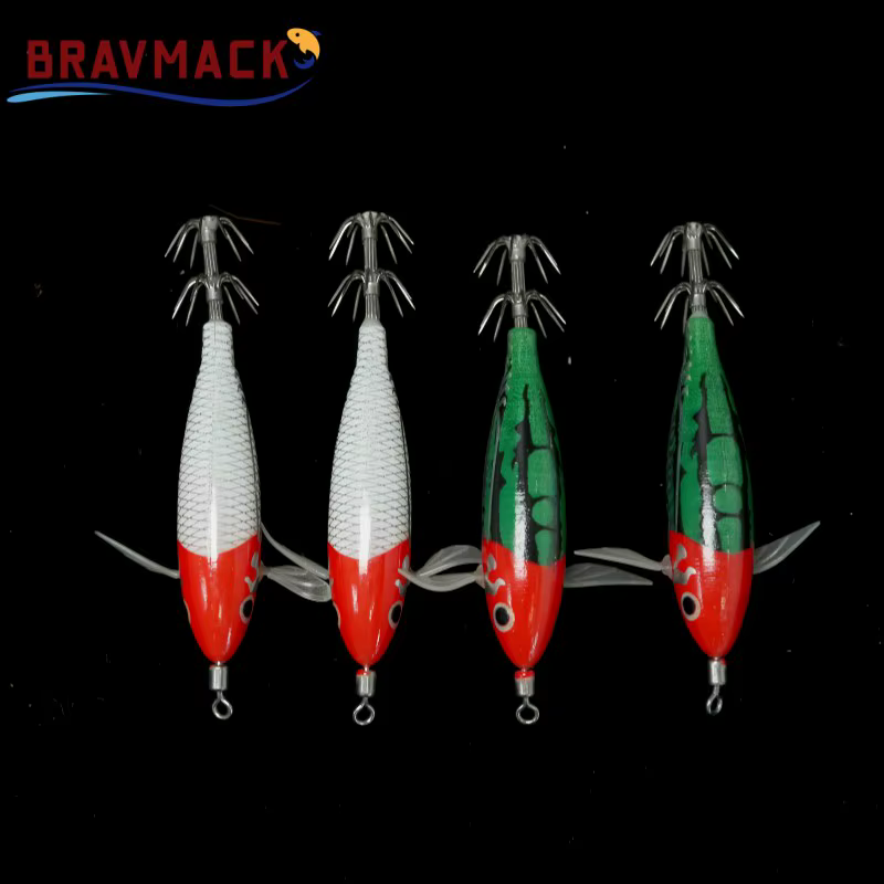 Bravmack Lures luminosos en forma de calamar – - imagen 3