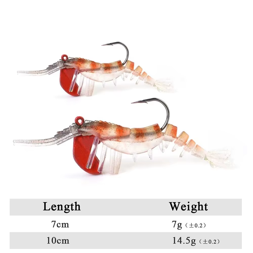 NGB Carb Ghost Jig Head – Señuelo calamar y gamba 7g a 14g - imagen 4