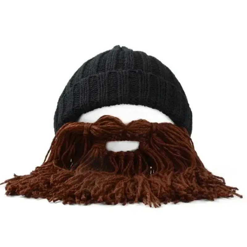Detalle del diseño: máscara y barba
