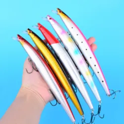 Crankbait Minnow para trucha — señuelo plástico de acción realista