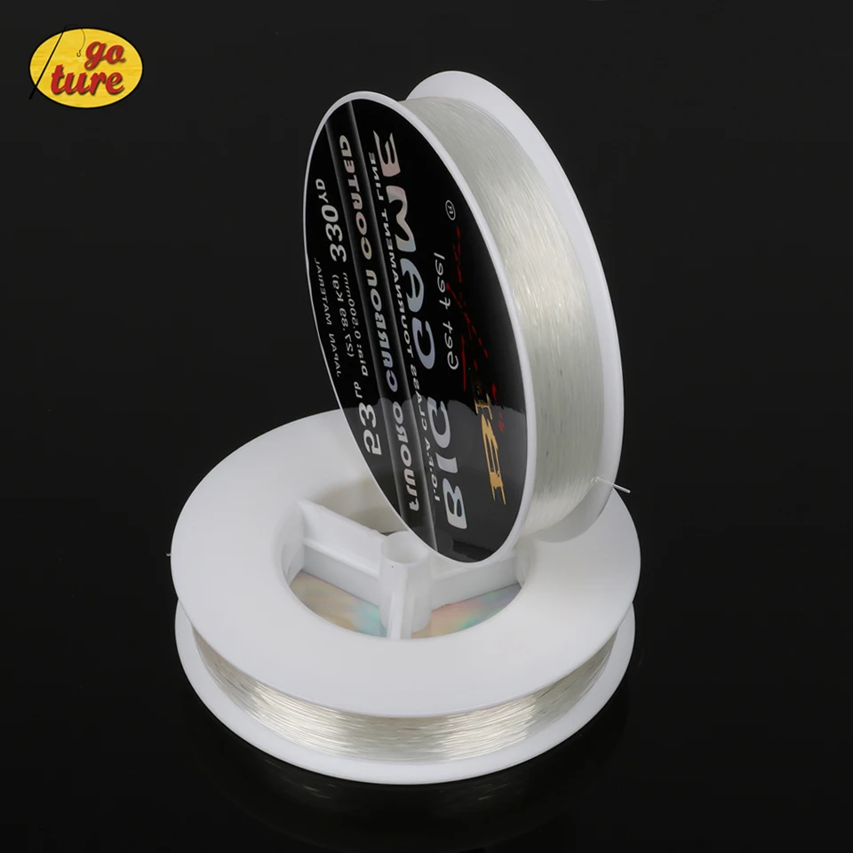 Goture línea de pesca con fluorocarbono – monofilamento hundimiento