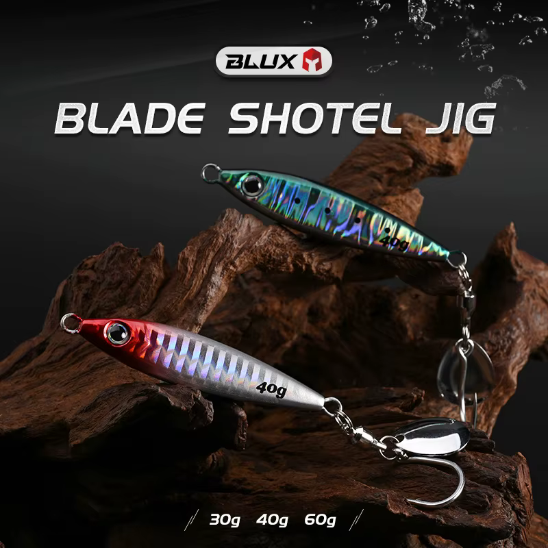 BLUX Shotel Blade Casting Jig – Señuelo de jigging para agua salada - imagen 4