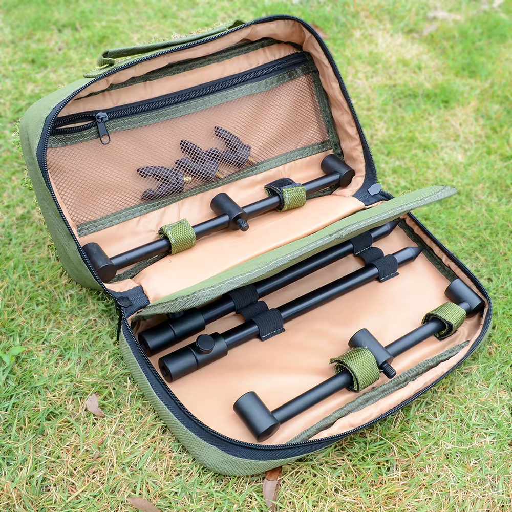 Kit banksticks y alarmas para pesca de carpa - Bolsa portaccesorios - imagen 3