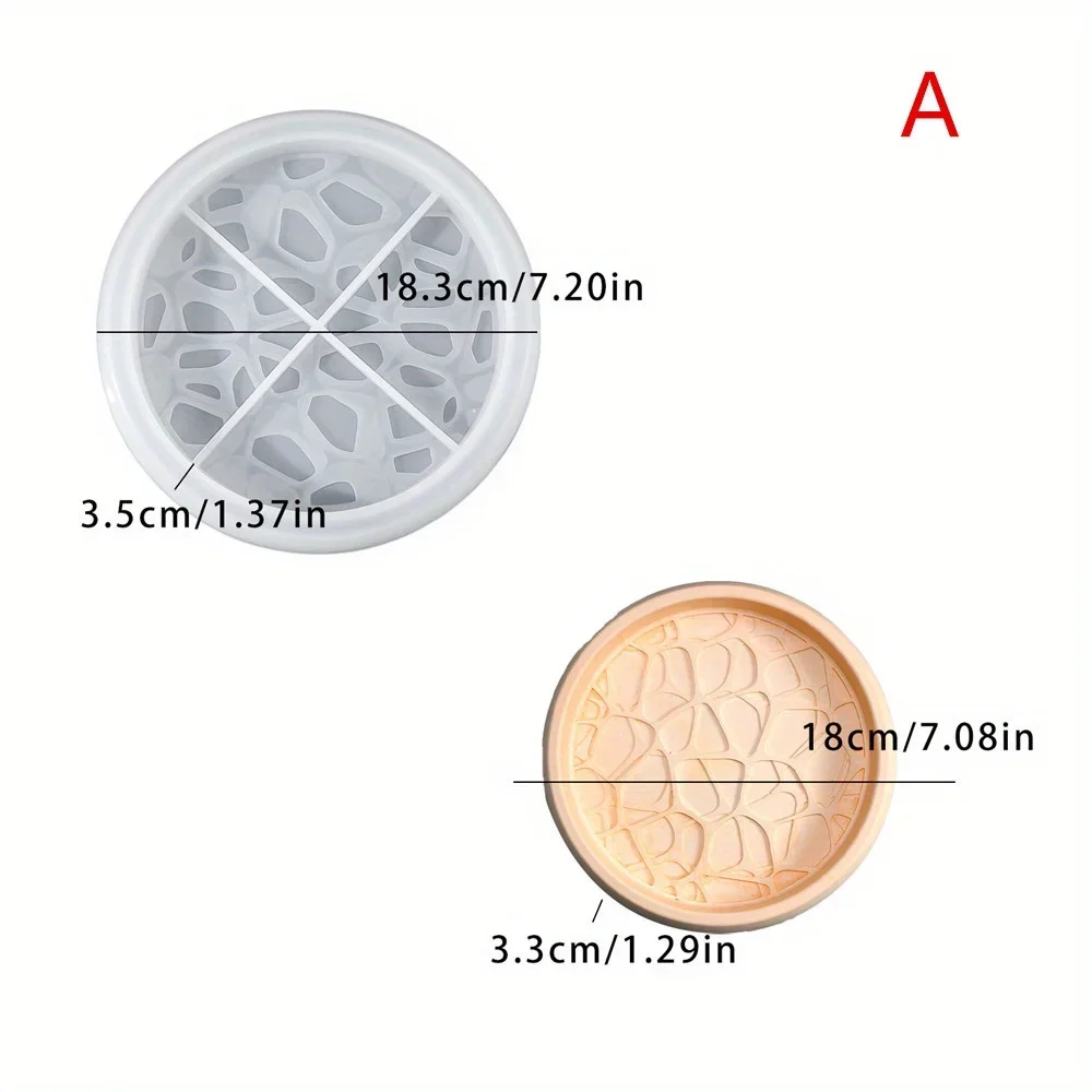 Molde de silicona océano para resina epoxi y goteo manual