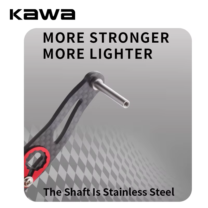 Kawa Mango de Carrete Baitcasting Carbono con Perilla Madera - imagen 3
