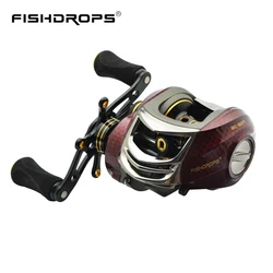 Carrete Baitcasting Fishdrops Magnético 6.3:1 Zurdo/Diestro