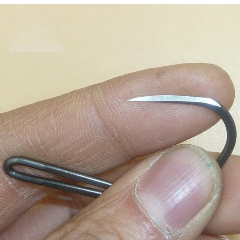 Anzuelos para carpa doble punta mariposa de vástago largo ultraafilados - imagen 3