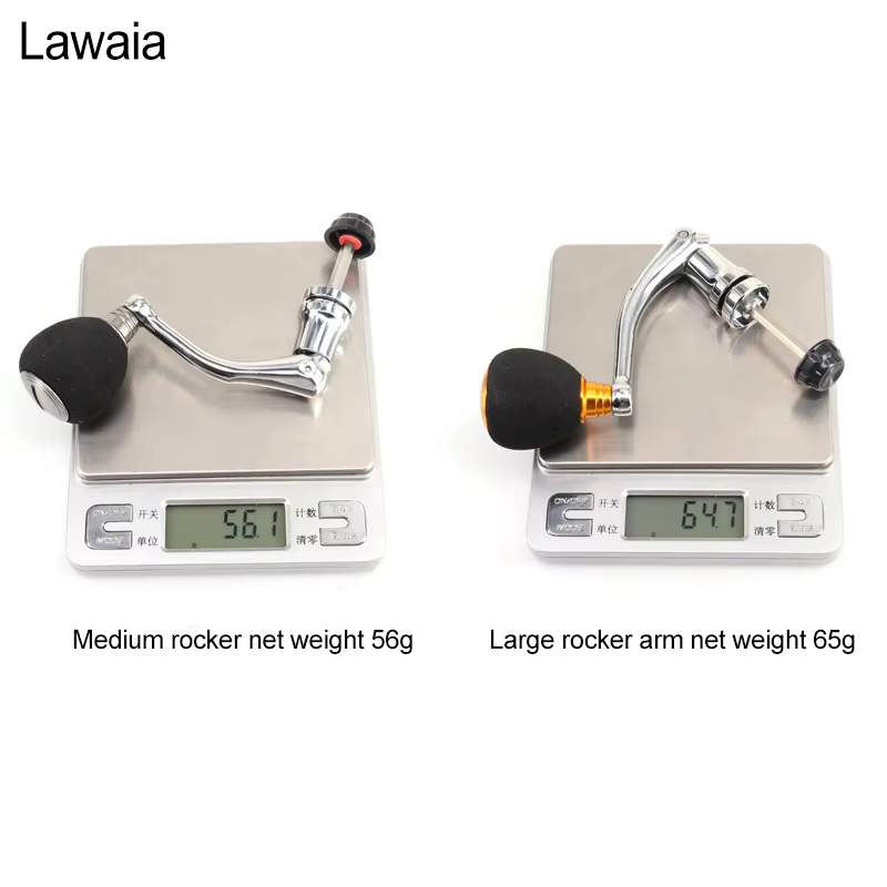 Lawaia Metal Rocker mango de carrete con brazo basculante para pesca - imagen 5