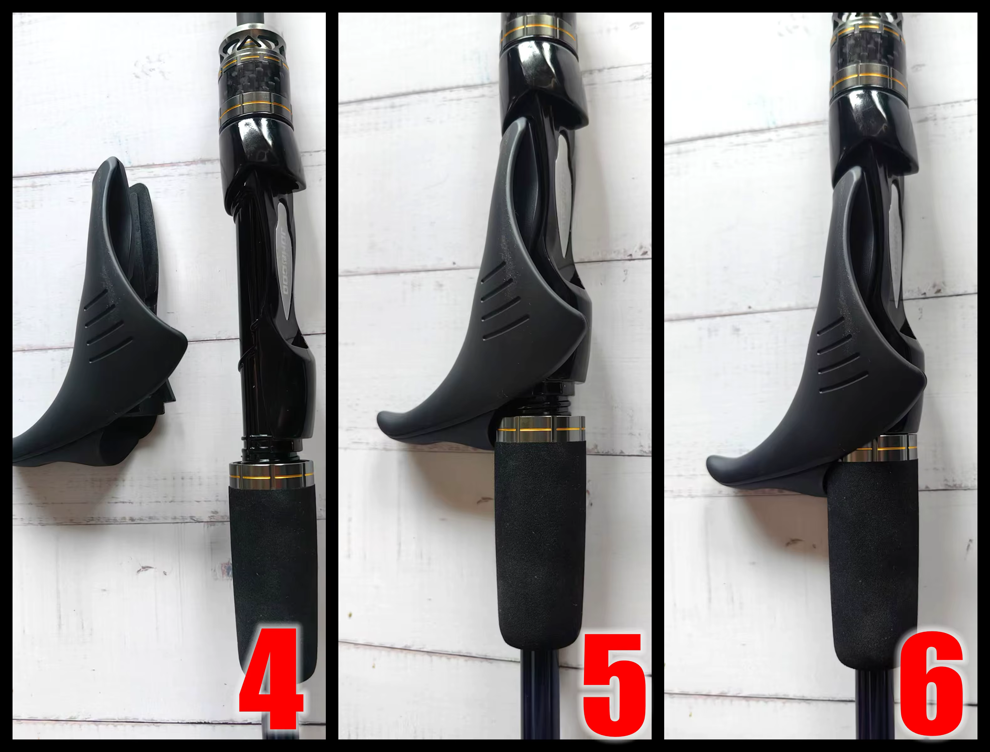 Empuñadura Johncoo Master Shell Sophy – Gripcano de Reemplazo para Caña - imagen 5