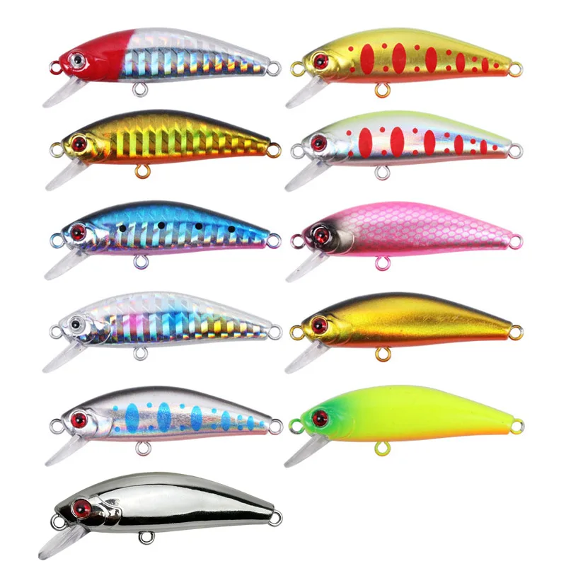 Crankbait para lubina Hundible Minnow Wobbler duro señuelo artificial - imagen 5