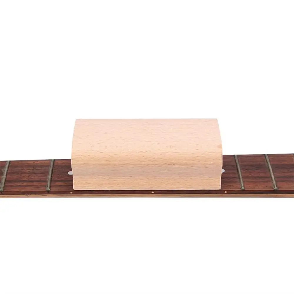 Bloque de lijado de radio de madera para trastes de guitarra - imagen 2