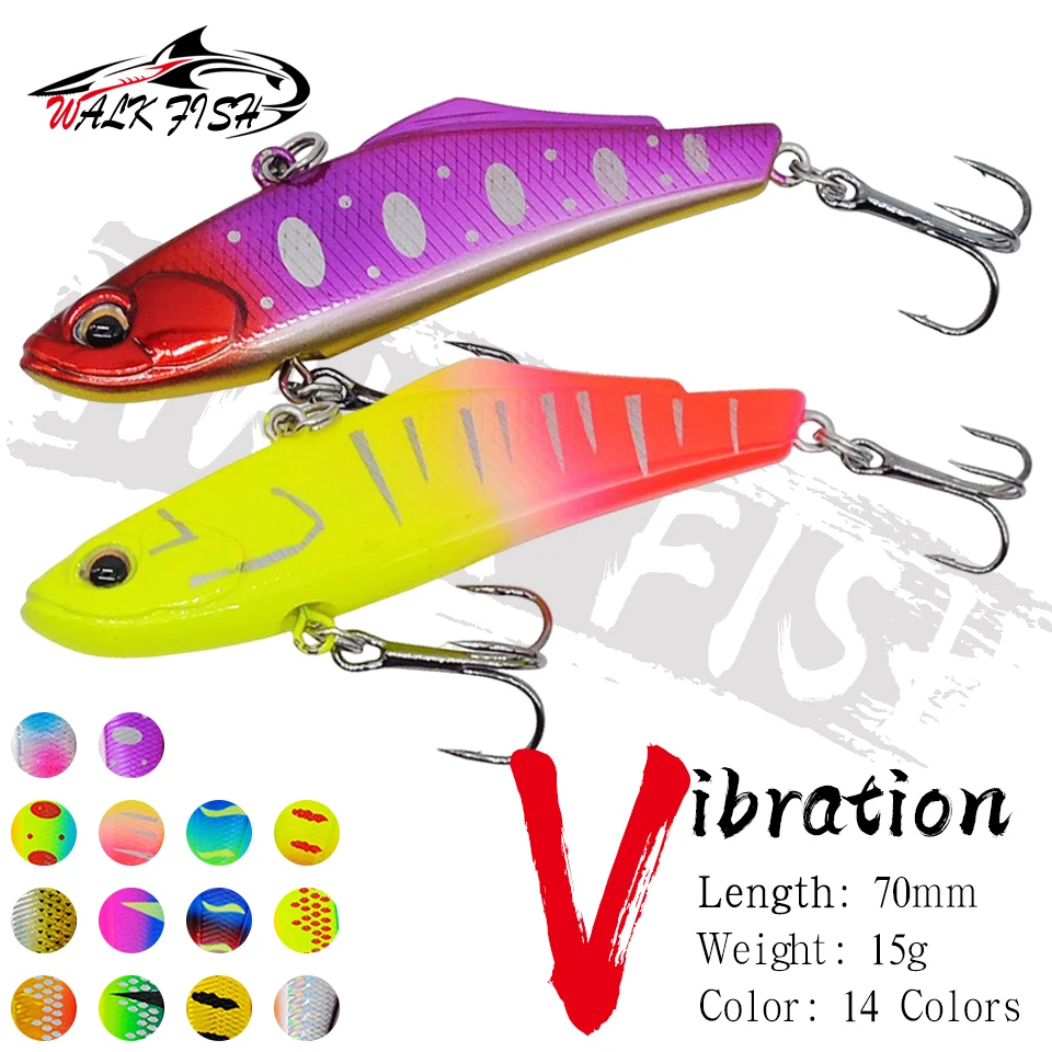 Swimbait Walk Fish VIB – Señuelo artificial hundimiento