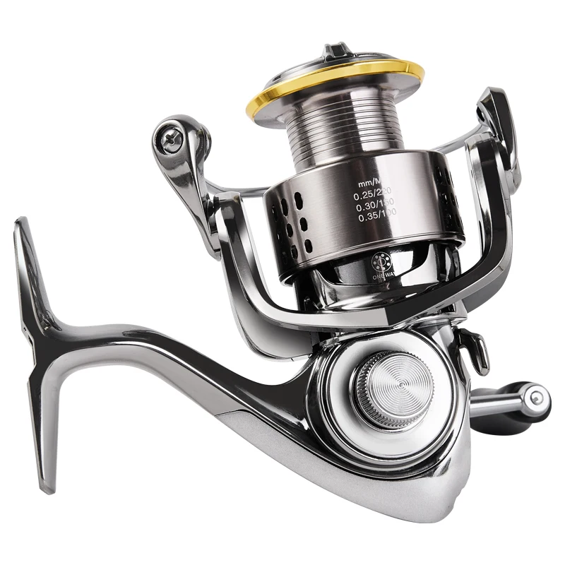 Carrete Spinning Billings – Bobina y Manivela de Metal - imagen 4