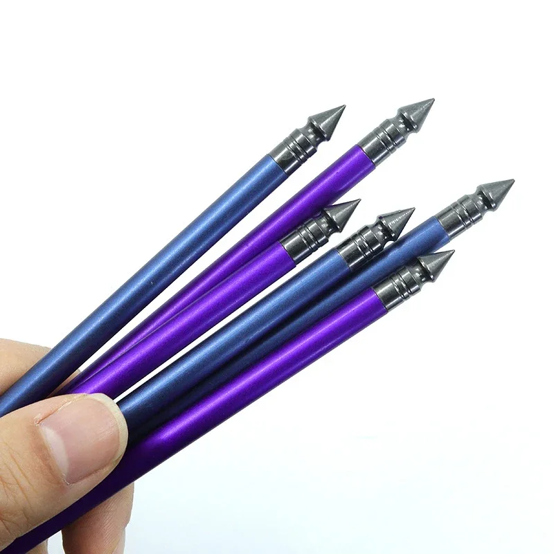 Flechas cortas de aluminio multicolor de aleación para dardos - imagen 5