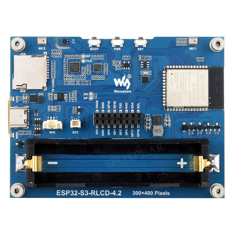 Waveshare ESP32-S3 placa de desarrollo con pantalla e-ink - imagen 3