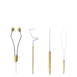 Kit atado de moscas con soporte bobina acabado y enhebrador Bodkin
