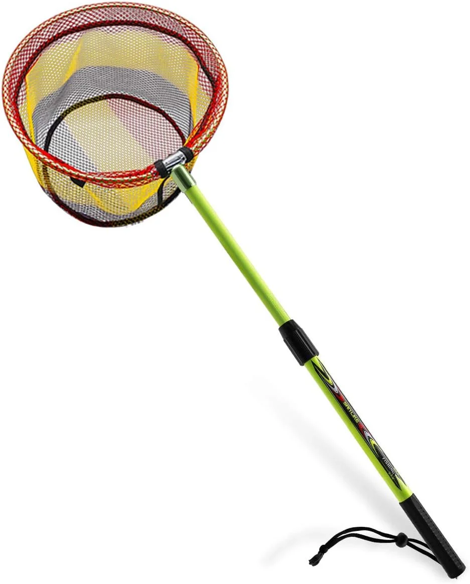 Red de pesca plegable SAN LIKE con mango telescópico antideslizante - imagen 2