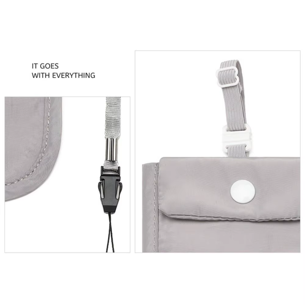 Compartimentos de la cartera invisible