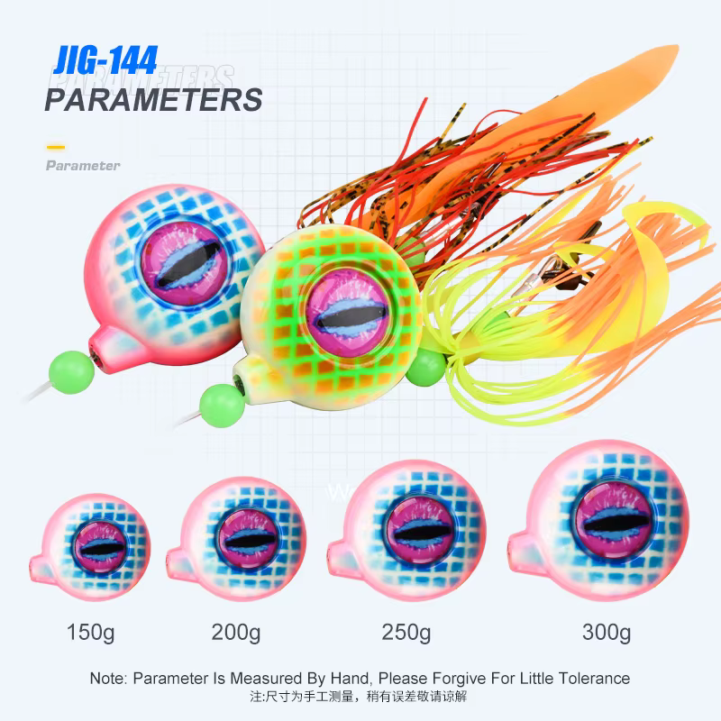 Kabura Jig Luminoso Teaser J144 – Jigging para pargo y sargo - imagen 5