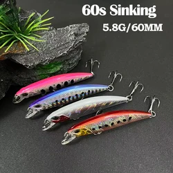Minnow Hundidor RYUKI 60S – Cebo duro para trucha