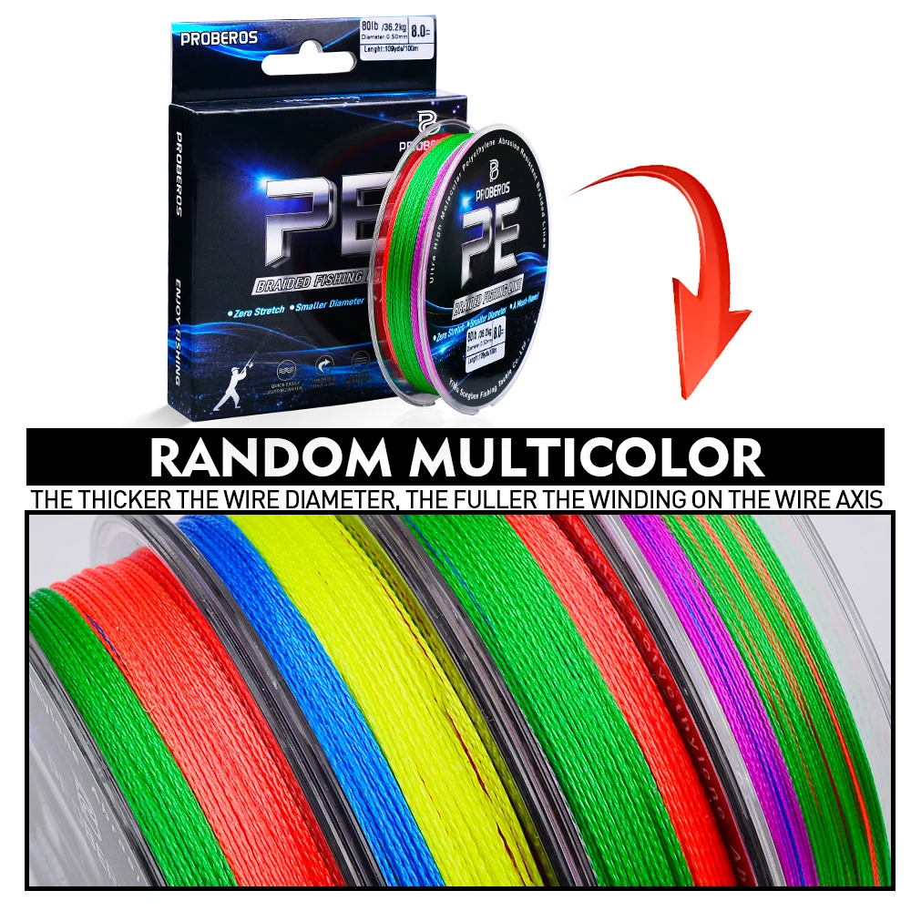 Variedad de colores disponibles