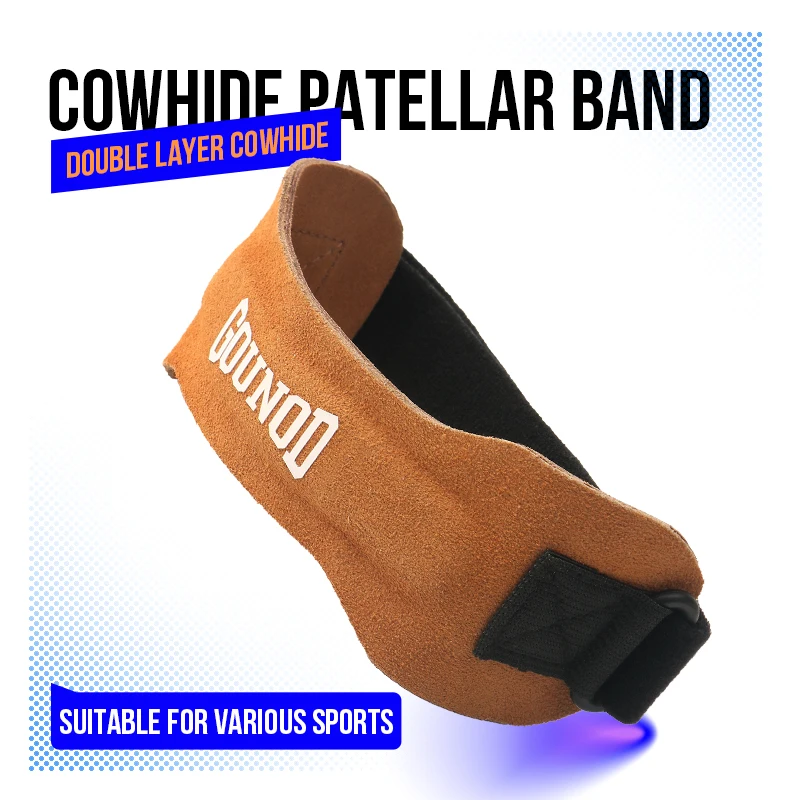 GOUNOD Rodillera ajustable para correr con protector de tendón - imagen 5