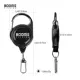 Soporte de insignia retráctil Booms Fishing RG1 con mosquetón - imagen 4
