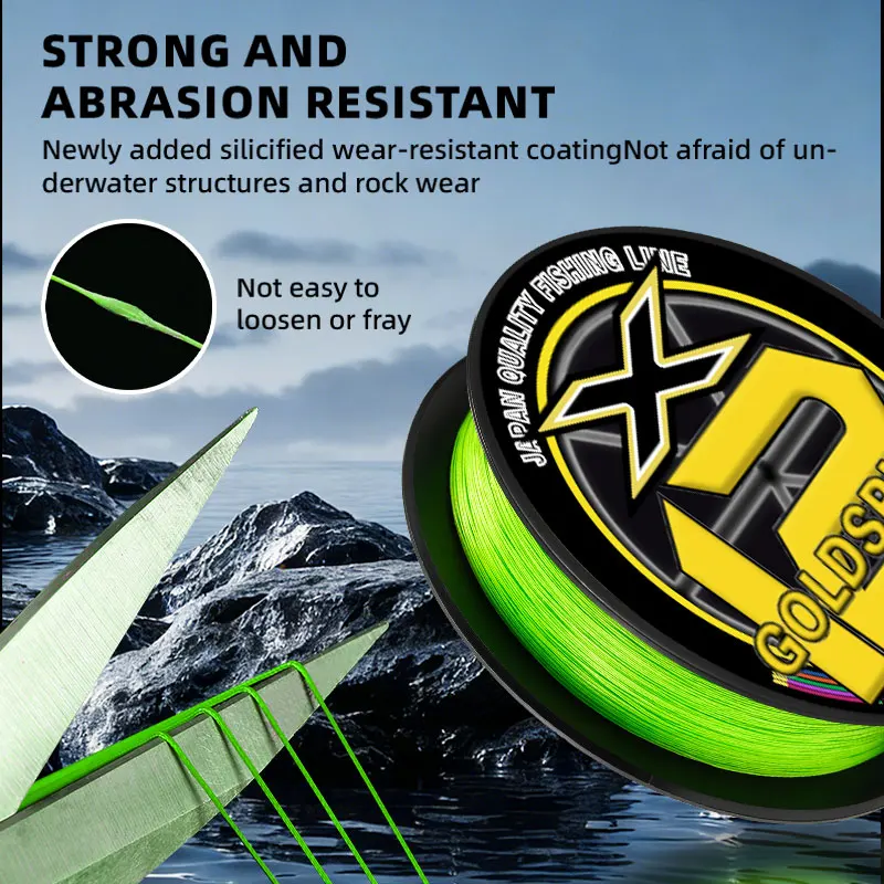 YGK X12-BRAID Línea PE superresistente para pesca en mar costera - imagen 5