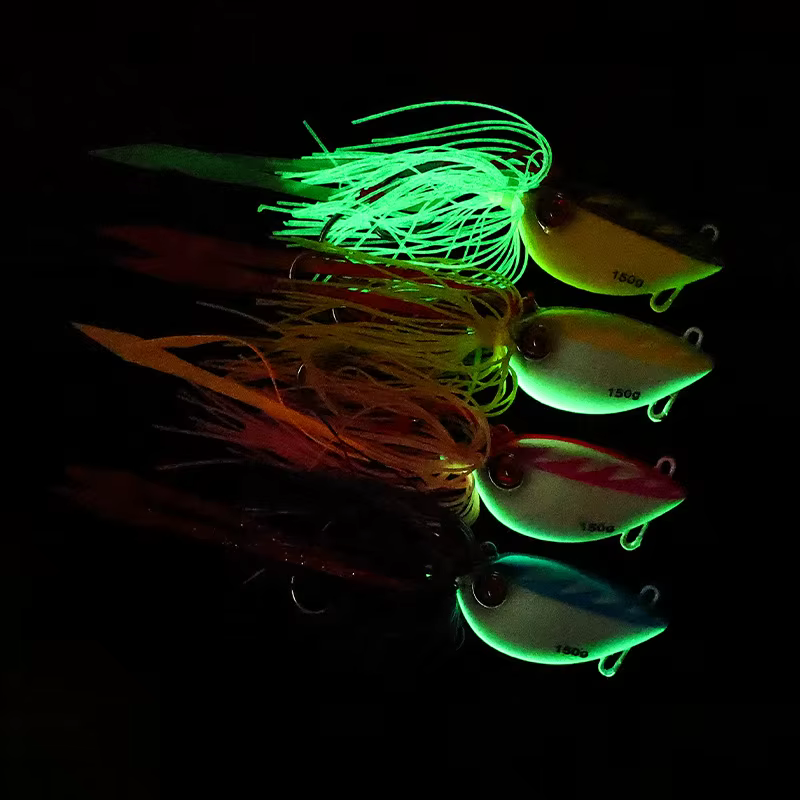 Señuelo de plomo luminoso WEIHE WP39 – pesca en mar desde barco - imagen 4