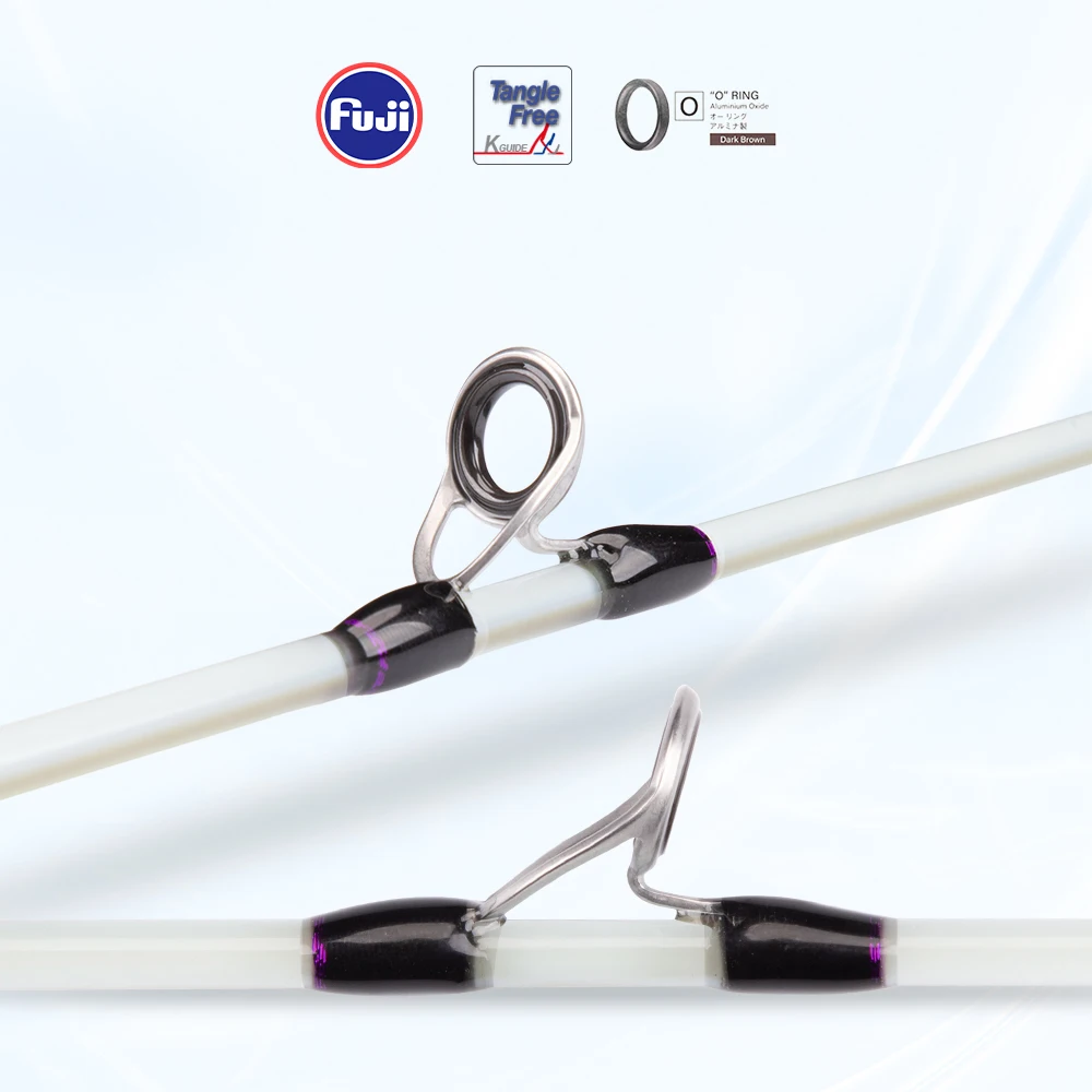 FISHINGFANS QINGXIU Porta carrete ultraligero fibra carbono FUJI rattle - imagen 4