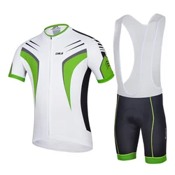 Jersey ciclismo hombre transpirable de secado rápido con gel