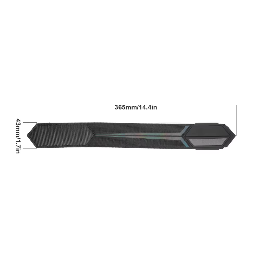 Bandas Reflectantes para Piernas de Bicicleta – Seguridad Nocturna Ajustable - imagen 5