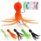 Free Fisher señuelos pulpo para mar, faldas calamar y trolling