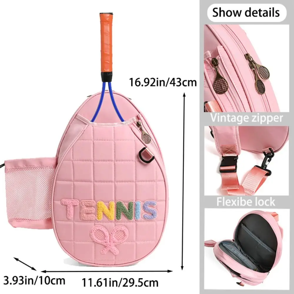 Bolsa de transporte impermeable acolchada para raquetas de pickleball