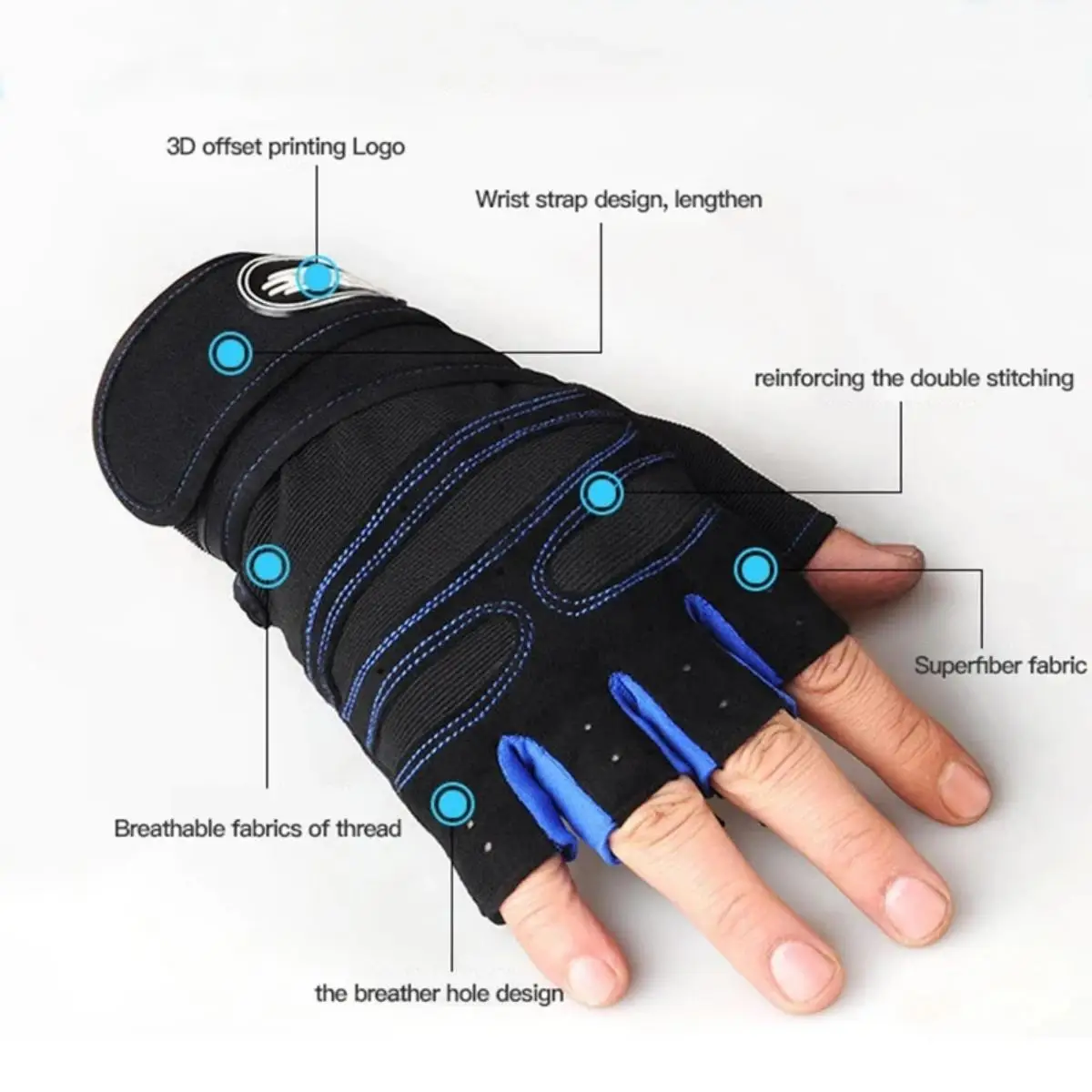 Guantes de pesca antideslizantes unisex - imagen 5