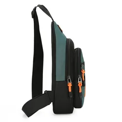Bolso de pecho impermeable resistente para pesca y exteriores