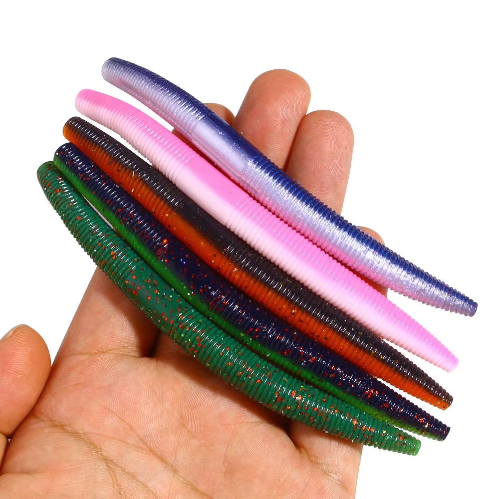 Señuelos Wacky de Silicona para Lubina – Agua Salada y Dulce - imagen 3