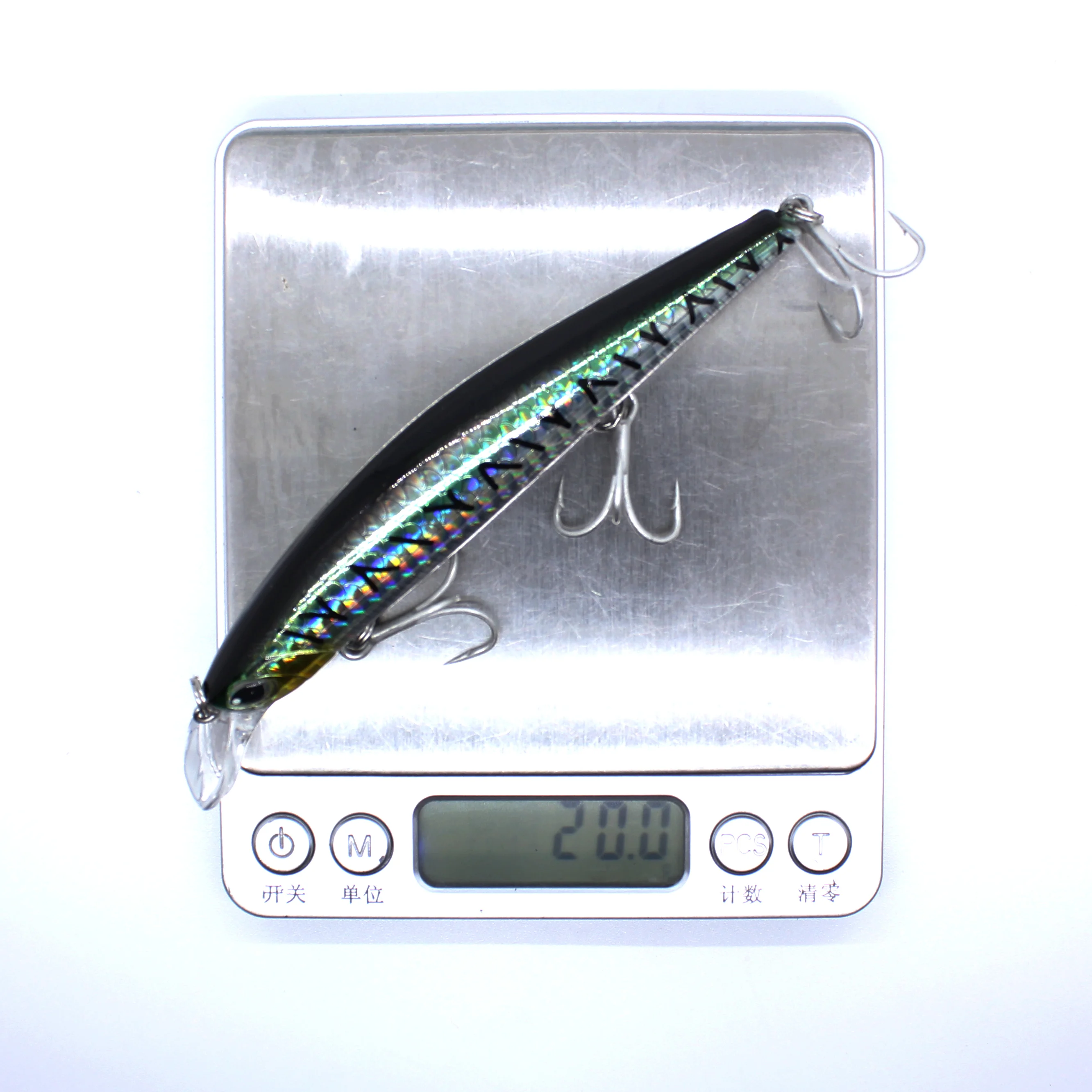 Detalle constructivo del AOCLU Jerkbait Wobbler