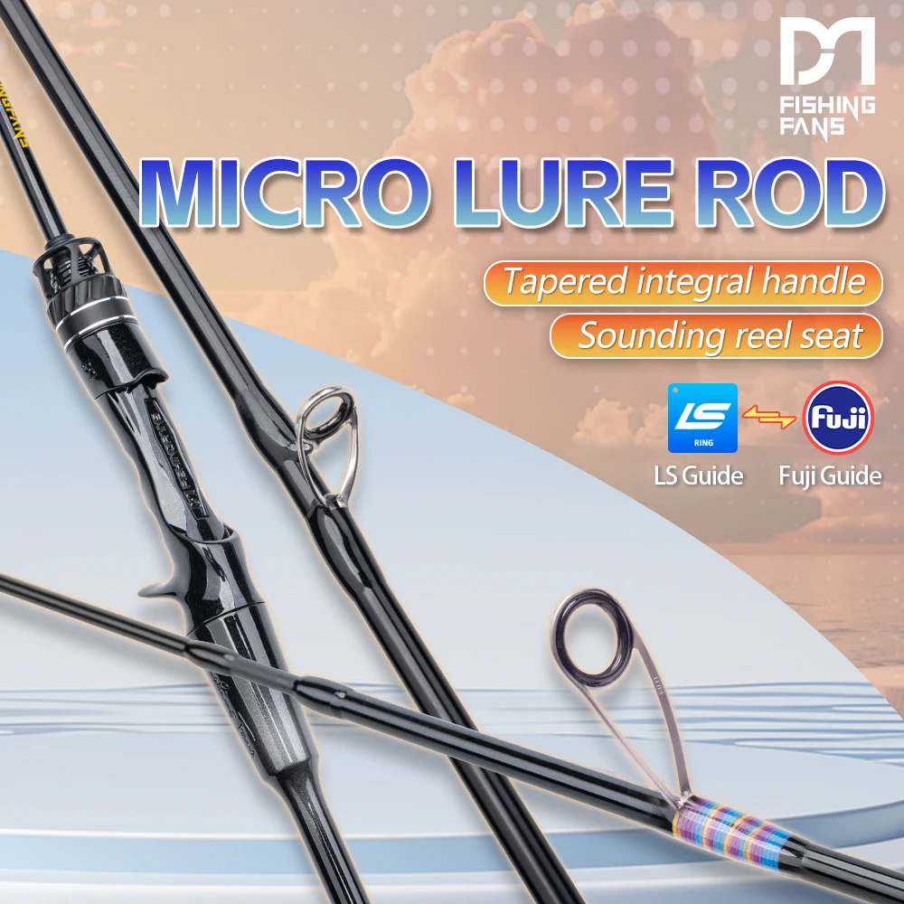 Caña ultraligera trucha FISHINGFANS ORCA con punta sólida UL - imagen 5