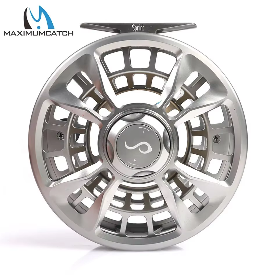 Carrete de Mosca Maximum Catch SPRINT – Aluminio CNC Estanco para Agua Salada
