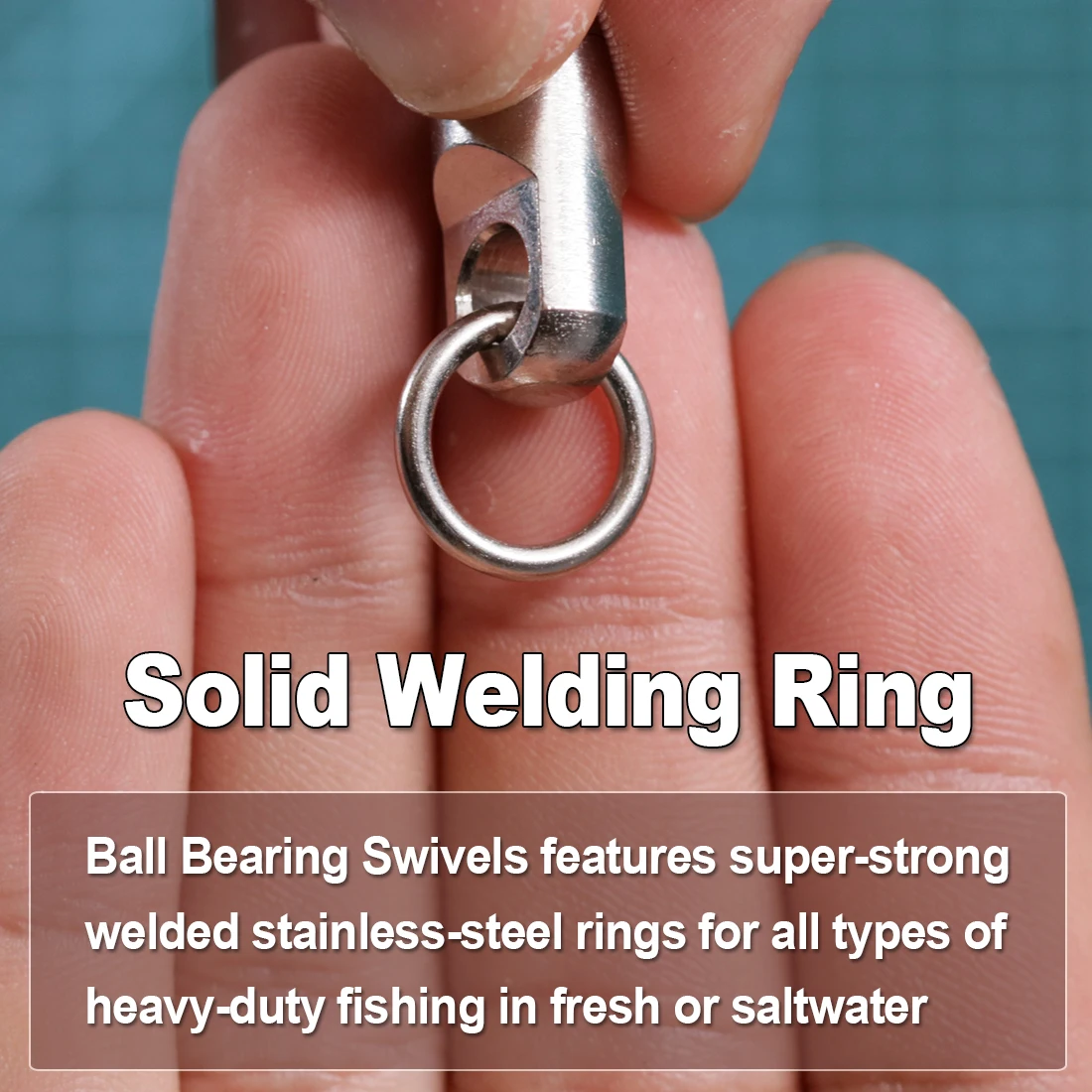 Anillo de soldadura FishTrip vista frontal