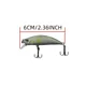 MEGAIMABASS M45 Señuelo minnow de boca invertida para lubina - imagen 3