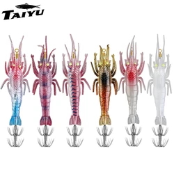 Señuelo Camarón TAIYU 11 cm – Vinilo realista luminoso para pesca