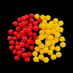 Mini bola semiflutuante de maíz para carpa, trucha y lubina