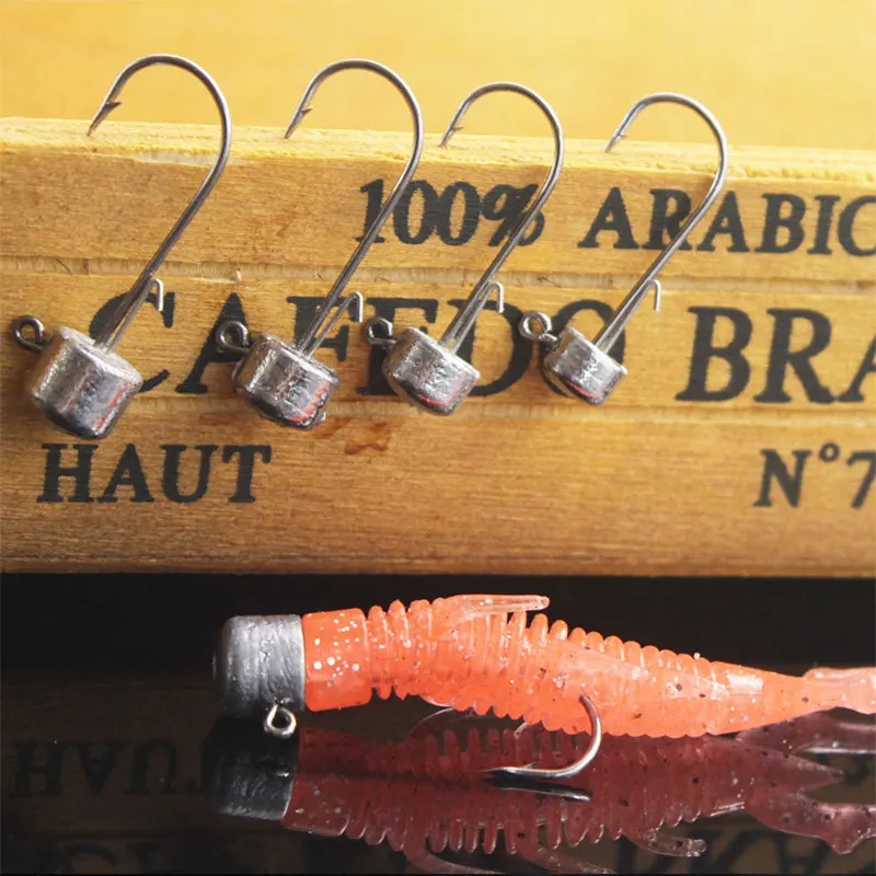 Anzuelos NED Jig Head cabeza seta – Ultra afilado para vinilo - imagen 3