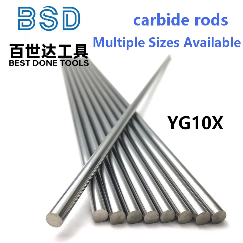 Varillas de carburo de tungsteno YG10XW pulidas