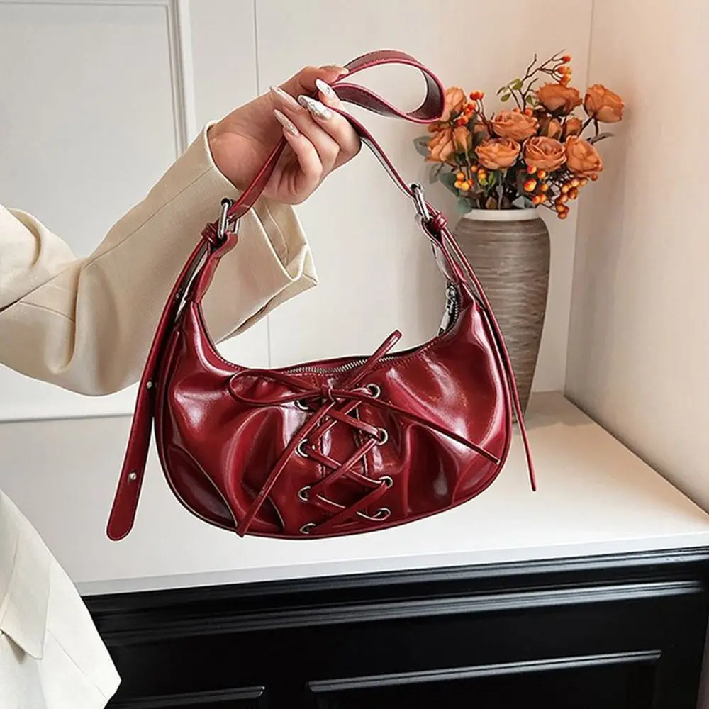 Bolsa de pesca bandolera retro de cuero PU con gran capacidad